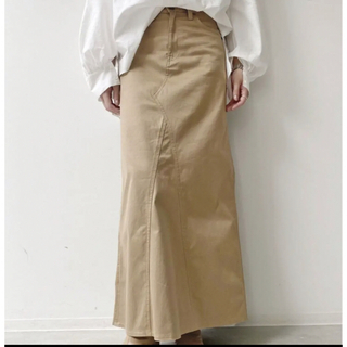 アパルトモンドゥーズィエムクラス(L'Appartement DEUXIEME CLASSE)のL'Appartement Chino Maxi Skirt /34(ロングスカート)