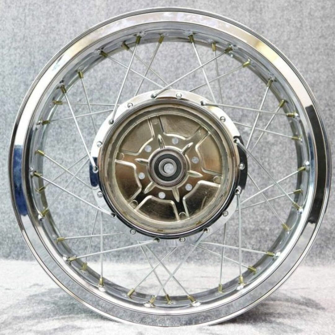 特売安い GS400 Hリム スポークホイール メッキ / シルバー 銀