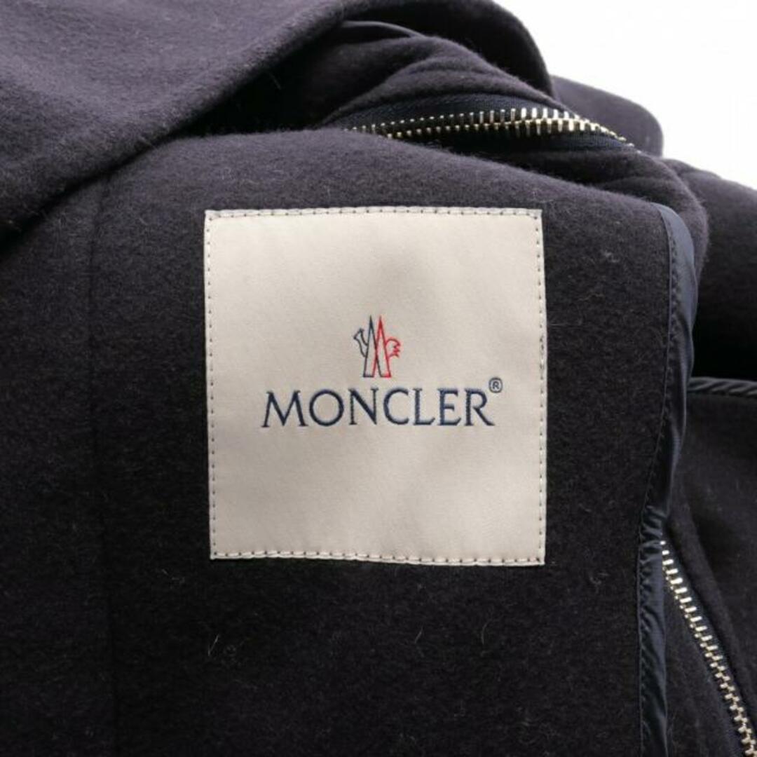 MONCLER(モンクレール)のACANTHUS コート ノーカラー ウール カシミヤ ネイビー レディースのジャケット/アウター(その他)の商品写真