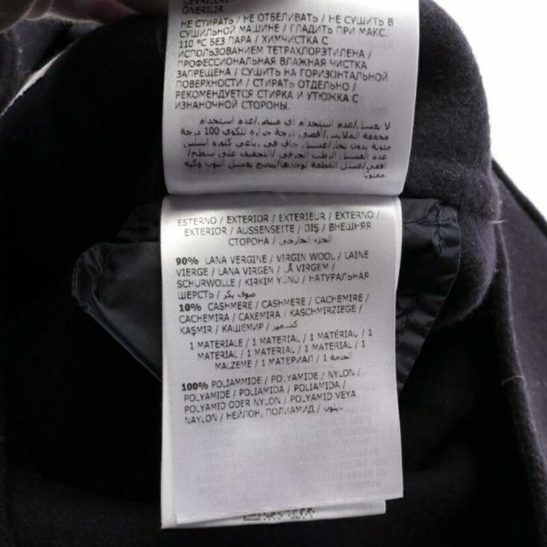 MONCLER(モンクレール)のACANTHUS コート ノーカラー ウール カシミヤ ネイビー レディースのジャケット/アウター(その他)の商品写真