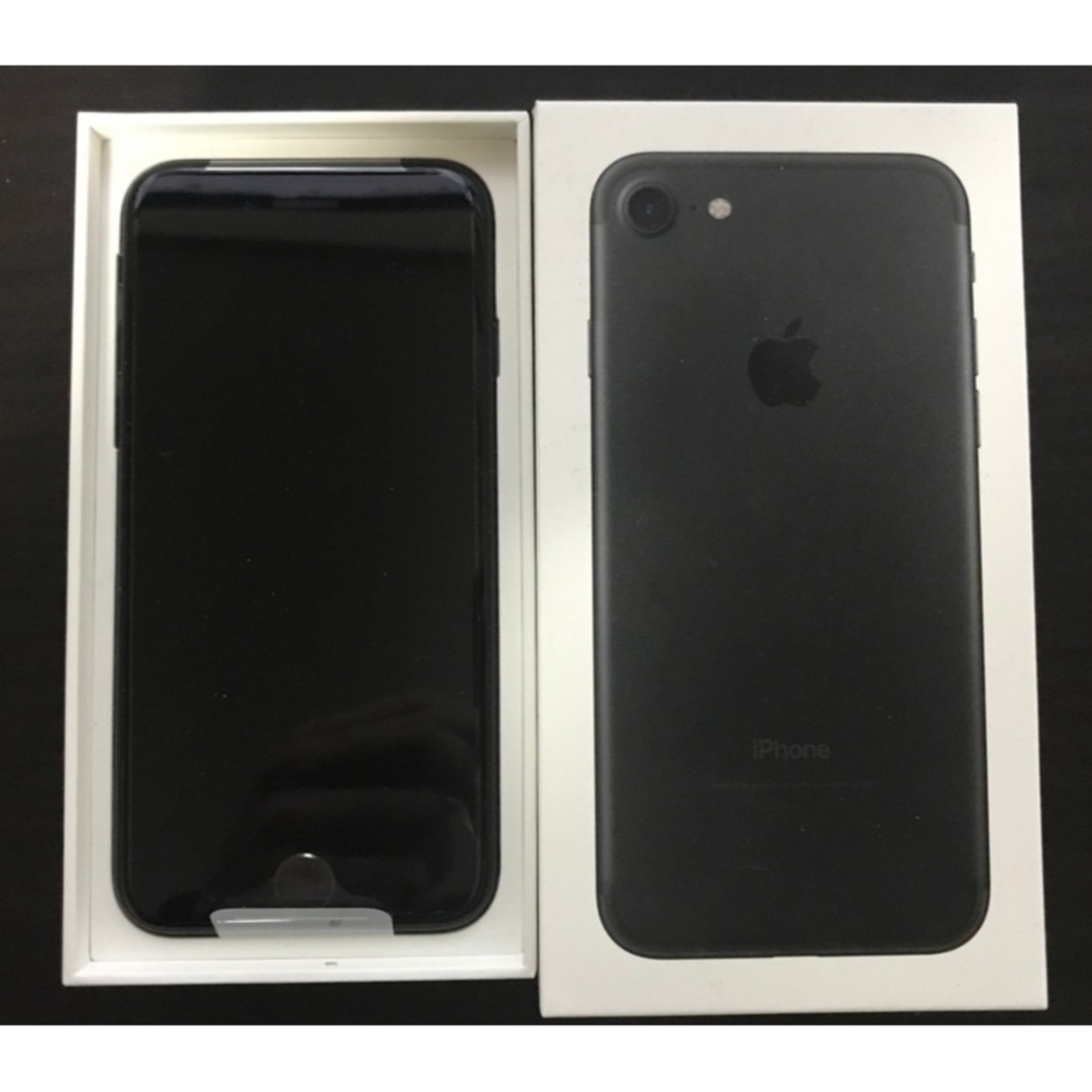 iphone7 32gb black 新品 未使用 docomo SIMフリーブラックキャリア