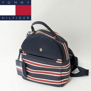 TOMMY HILFIGER - トミーヒルフィガー ミニ リュック ネイビー トミー ...