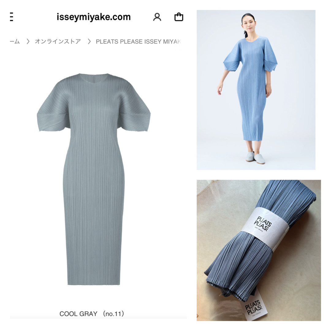 PLEATS PLEASE ISSEY MIYAKE 8月新作 ワンピース-