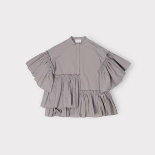 ユナイテッドアローズ(UNITED ARROWS)のUNITED ARROWS【イレギュラーフリル ブラウス】(シャツ/ブラウス(半袖/袖なし))