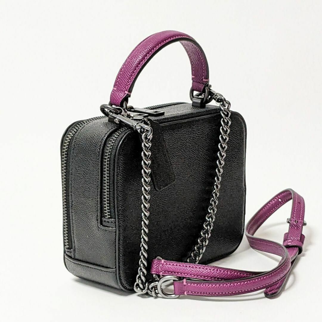 COACH コーチ ディズニー コラボ マレフィセント ブラック 黒 ショルダー-