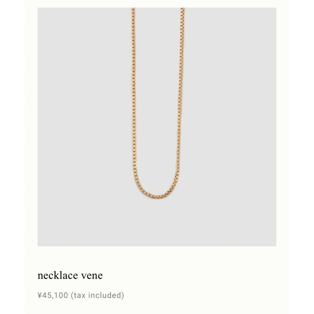 【LORO】necklace vene