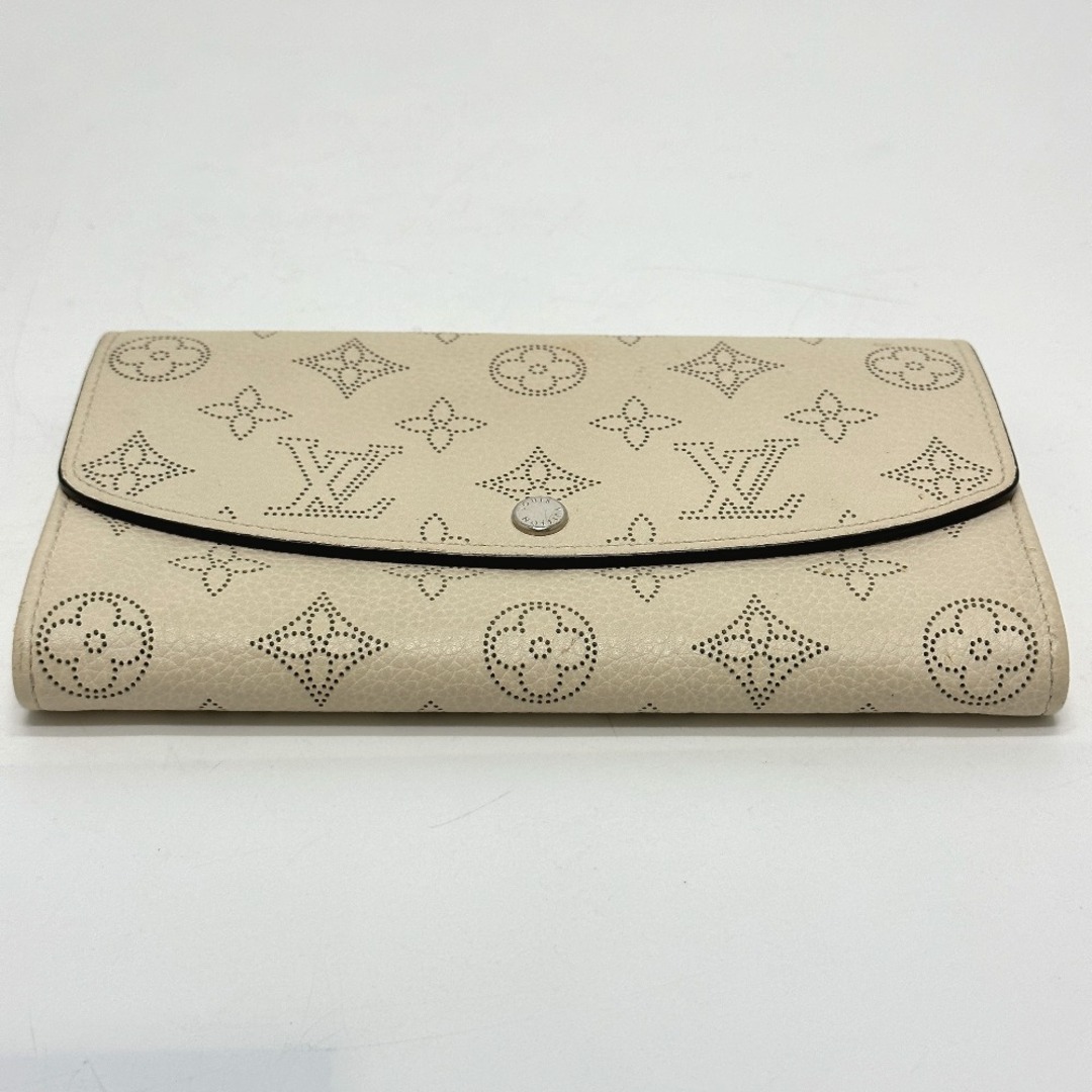 LOUIS VUITTON(ルイヴィトン)のルイヴィトン LOUIS VUITTON ポルトフォイユイリス M60177 モノグラムマヒナ 長財布 モノグラムマヒナ イヴォワール ベージュ系 レディースのファッション小物(財布)の商品写真