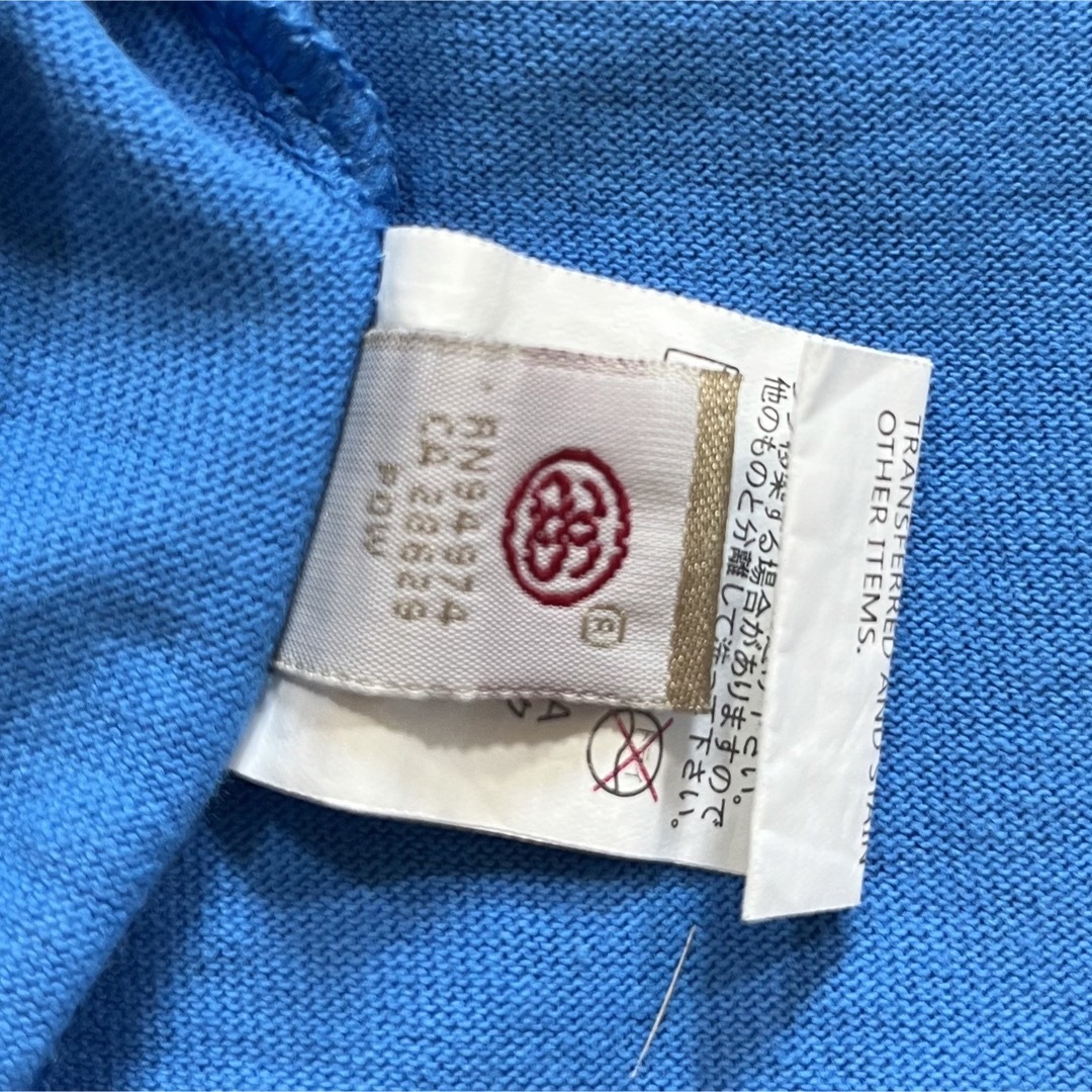 ステューシー tシャツ ワールドツアー アメリカ製 ブルー L ロゴ 8