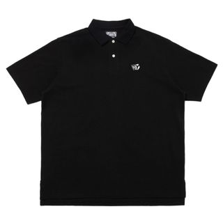 ヒューマンメイド(HUMAN MADE)の【新品未使用】Wasted Youth BIG POLO SHIRT 黒 L(ポロシャツ)