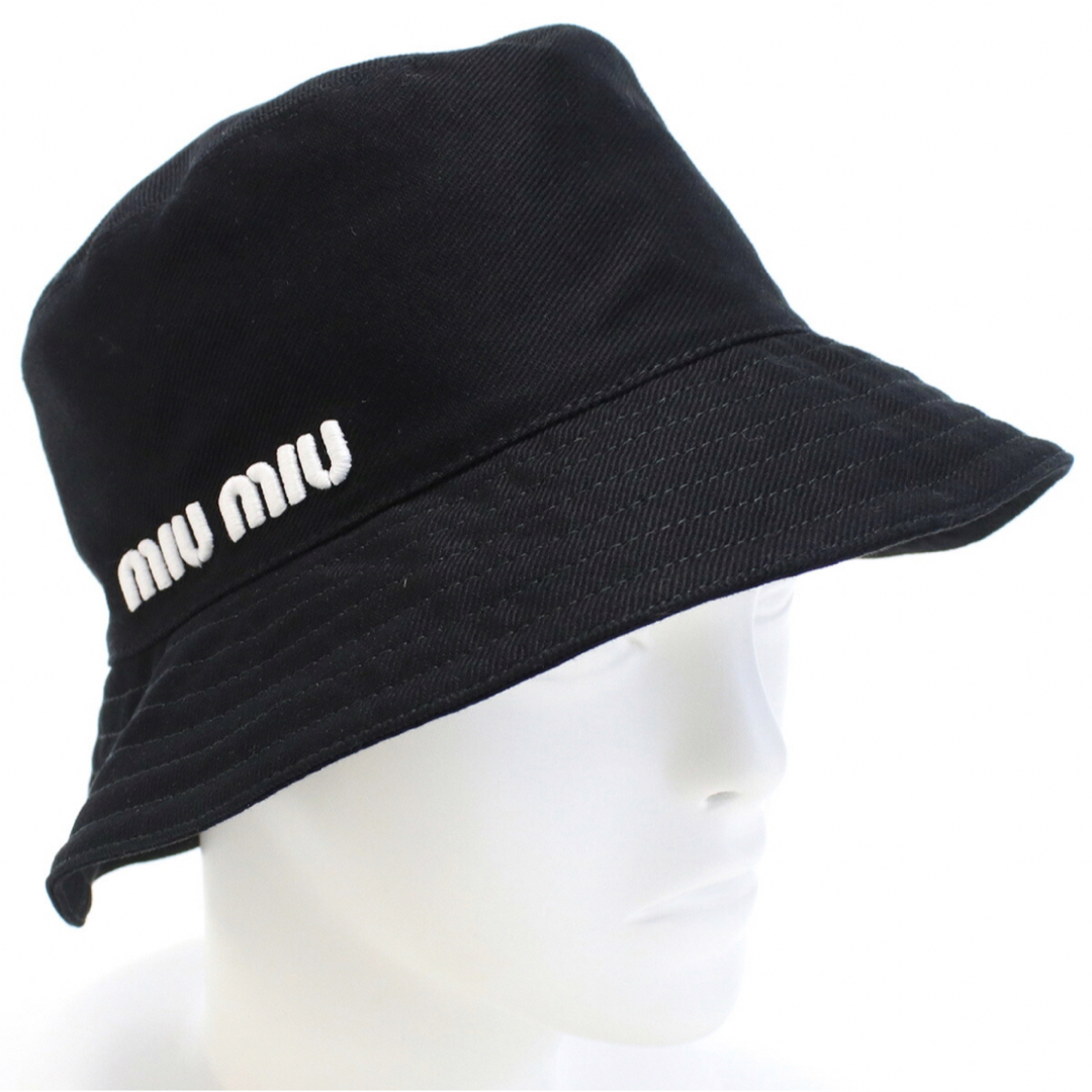 miumiu(ミュウミュウ)の【23年SS新作】MIUMIU レディースバケットハット 5HC196 レディースの帽子(ハット)の商品写真
