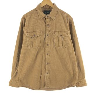 ウールリッチ(WOOLRICH)の古着 ウールリッチ WOOLRICH 長袖 コーデュロイシャツ メンズL /eaa359373(シャツ)