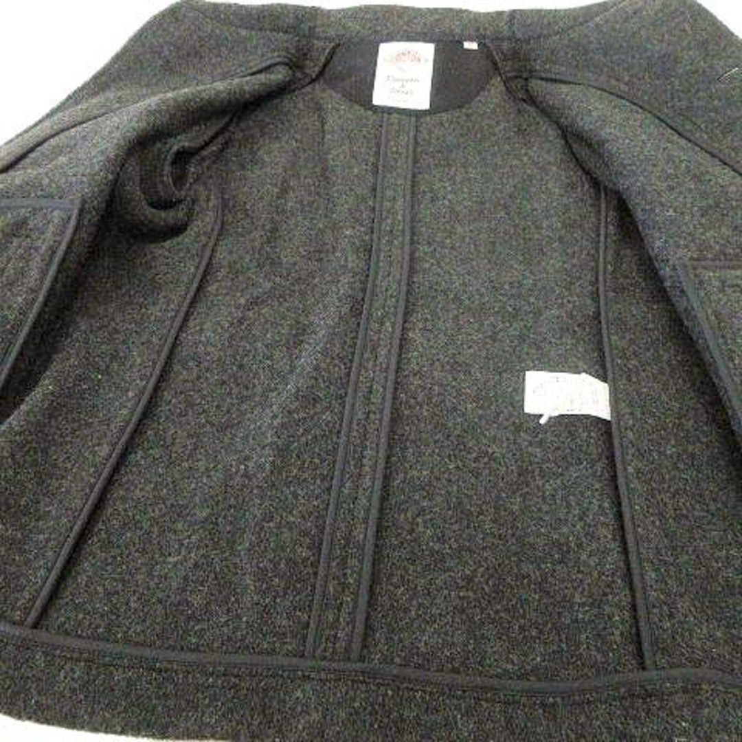 ダントン 18AW ウール モッサ ジャケット 36 チャコール ■GY09 6