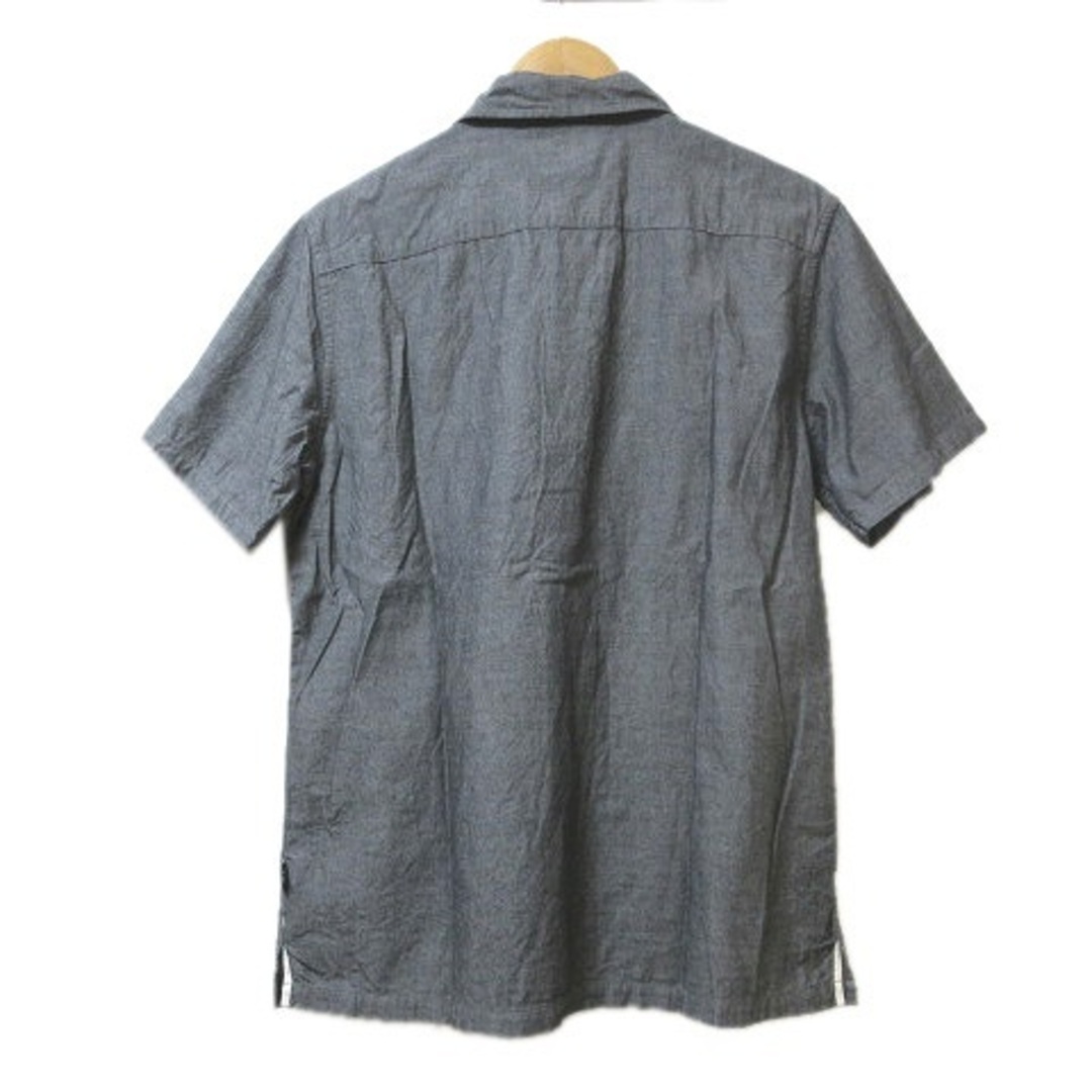 STUSSY - ステューシー STUSSY シャンブレー シャツ 半袖 刺繍 S