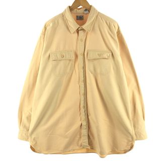 エルエルビーン(L.L.Bean)の古着 エルエルビーン L.L.Bean 長袖 シャモアクロスシャツ メンズXXL /eaa359619(シャツ)