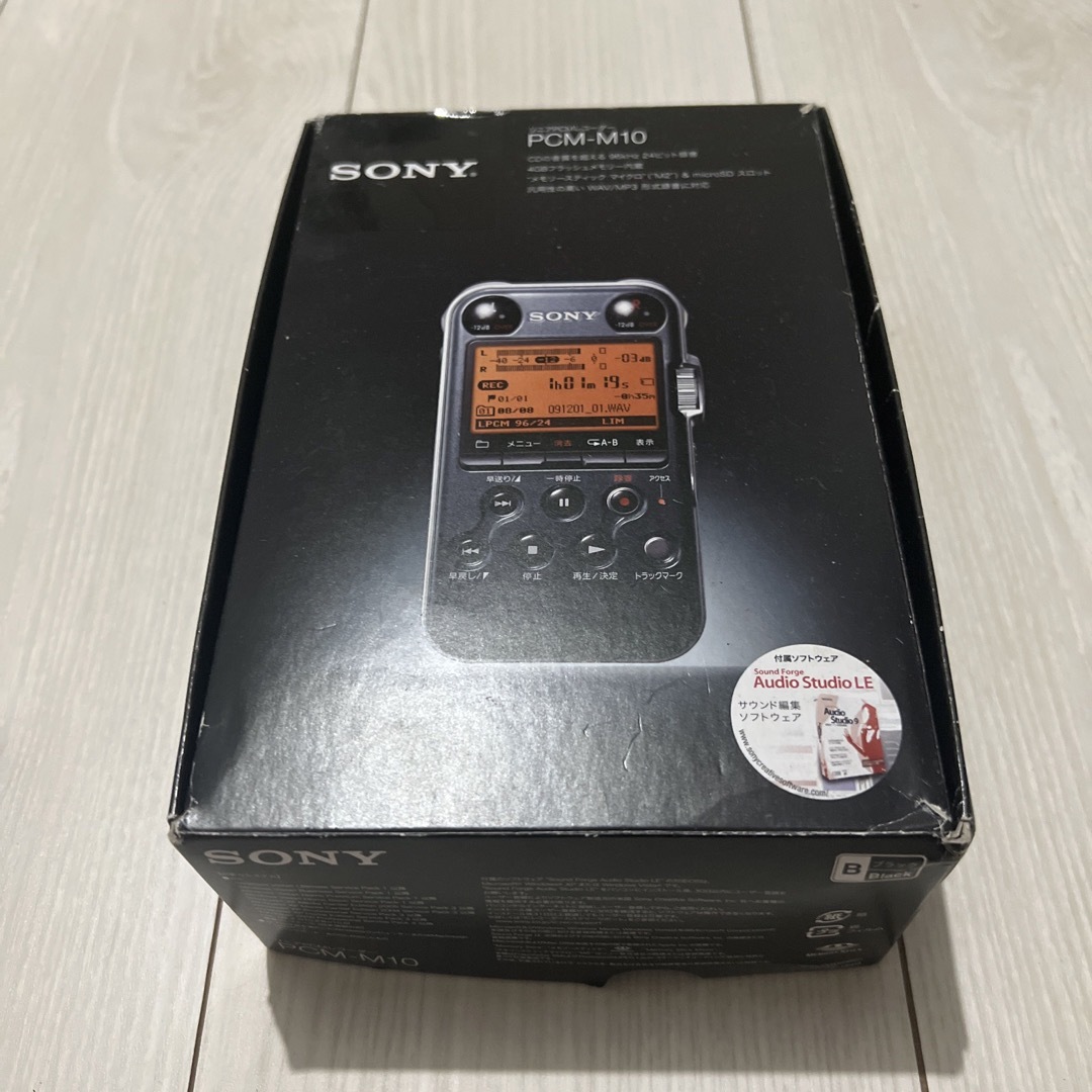 未使用　SONY リニアPCMレコーダー　PCM-M10