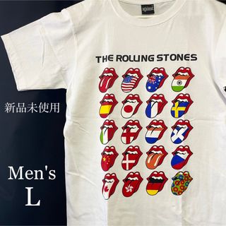 アゲインスト(AGAINST)の★新品★ ローリングストーンズ THE ROLLING STONES Tシャツ(Tシャツ/カットソー(半袖/袖なし))