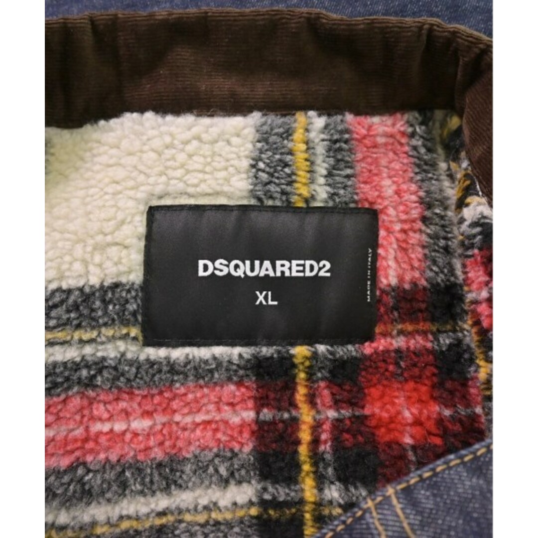 DSQUARED ディースクエアード デニムジャケット XL 紺(デニム)