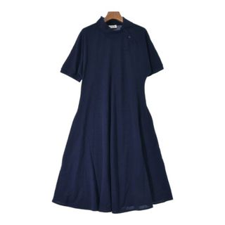 ラコステ(LACOSTE)のLACOSTE ラコステ ワンピース 38(S位) 紺 【古着】【中古】(ひざ丈ワンピース)