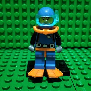 レゴ(Lego)のLEGO ミニフィギュアシリーズ 3体セット ダイバー ナース ラッパー(その他)
