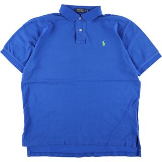 ラルフローレン(Ralph Lauren)の古着 ラルフローレン Ralph Lauren POLO RALPH LAUREN 半袖 ポロシャツ メンズL /eaa359081(ポロシャツ)