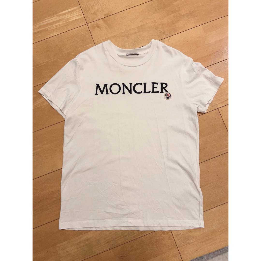 MONCLER - MONCLER♪銀座店購入！確実正規品♪ロゴ刺繍Tシャツの通販 ...