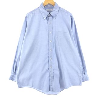 ブルックスブラザース(Brooks Brothers)の古着 90年代 ブルックスブラザーズ Brooks Brothers 長袖 ボタンダウンシャツ USA製 メンズXL ヴィンテージ /eaa359643(シャツ)