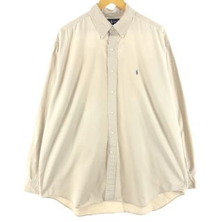 ラルフローレン(Ralph Lauren)の古着 ラルフローレン Ralph Lauren BLAKE 長袖 ボタンダウンシャツ メンズXXL /eaa359627(シャツ)