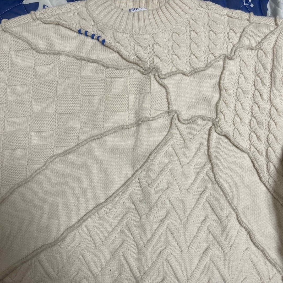 ZARA×Adererror 2022AW パッチワークニット