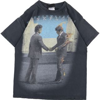 古着 LIQUID BLUE PINK FLOYD ピンクフロイド WISH YOU WERE HERE 大判プリント バンドTシャツ バンT メンズM ヴィンテージ /eaa359207(Tシャツ/カットソー(半袖/袖なし))