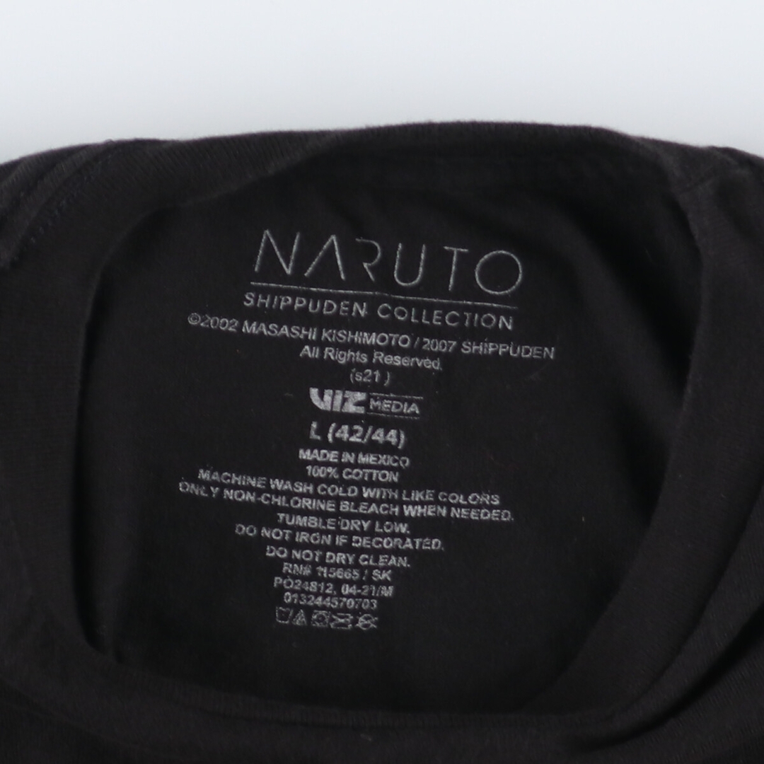 NARUTO ナルト キャラクタープリントTシャツ メンズM /eaa359810