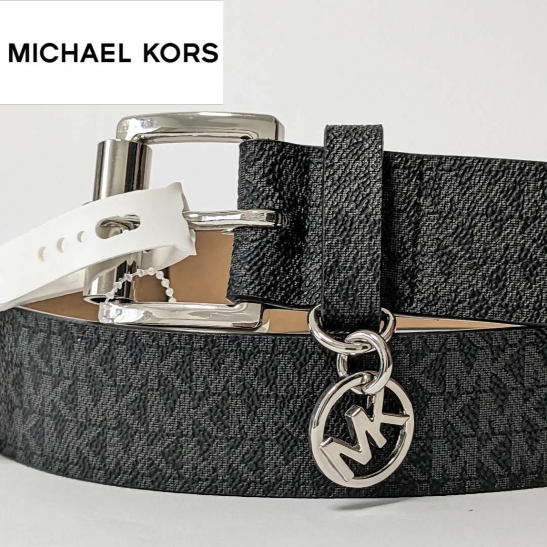 【レア】マイケルコース　MICHAEL KORS　ベージュ MK Lサイズ