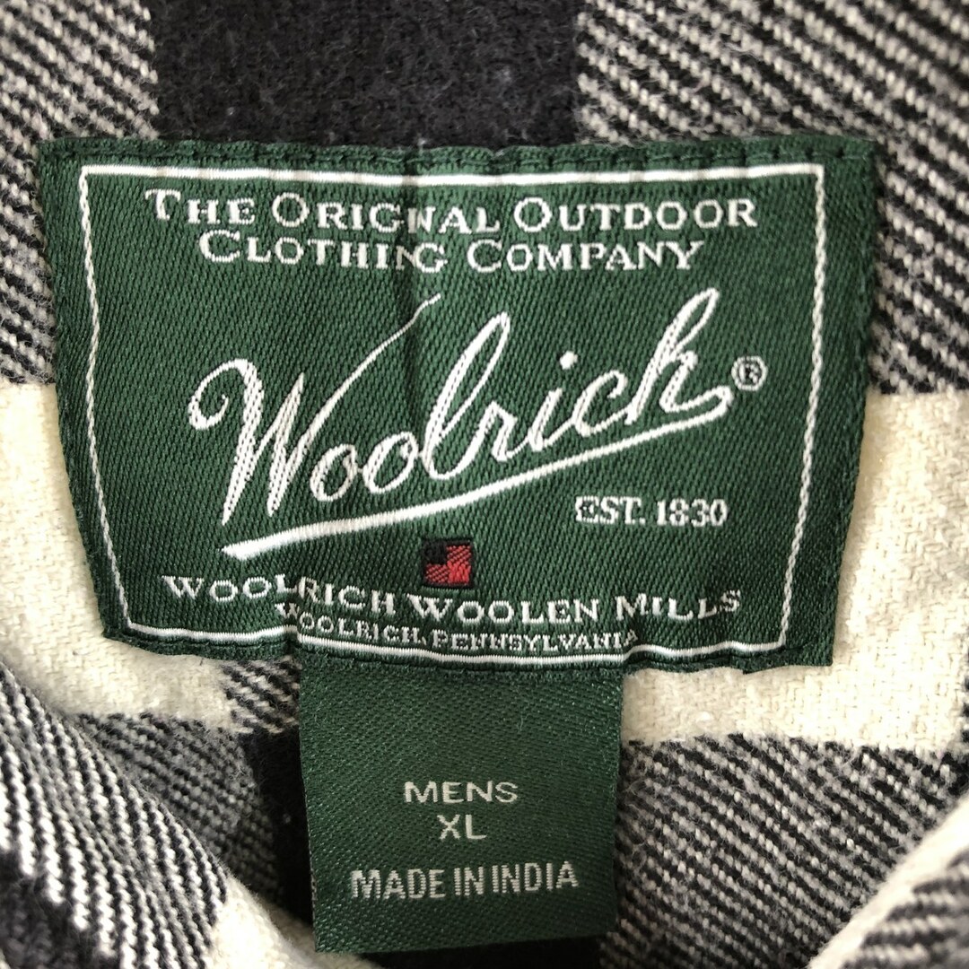 WOOLRICH - 古着 ウールリッチ WOOLRICH 長袖 ヘビーネルシャツ メンズ