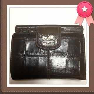 コーチ(COACH)のCOACH♪二つ折り財布(財布)