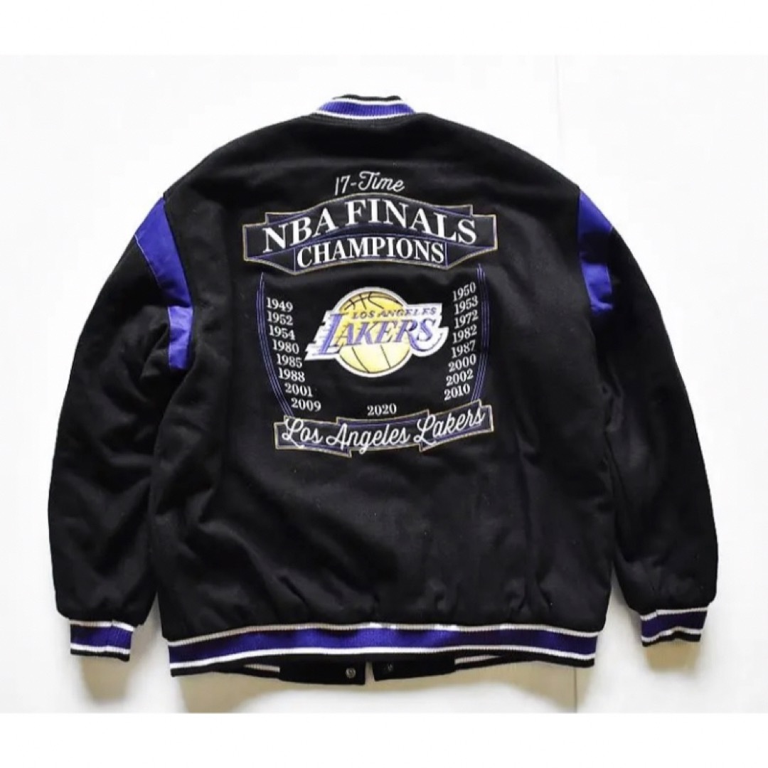 JHDesignリバーシブルLAKERSレイカーズ スタジャン　varsity