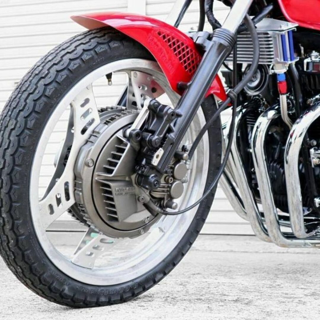 NC39 豪 アップタイプ マフラー メッキ アウター/ CB400SF - マフラー