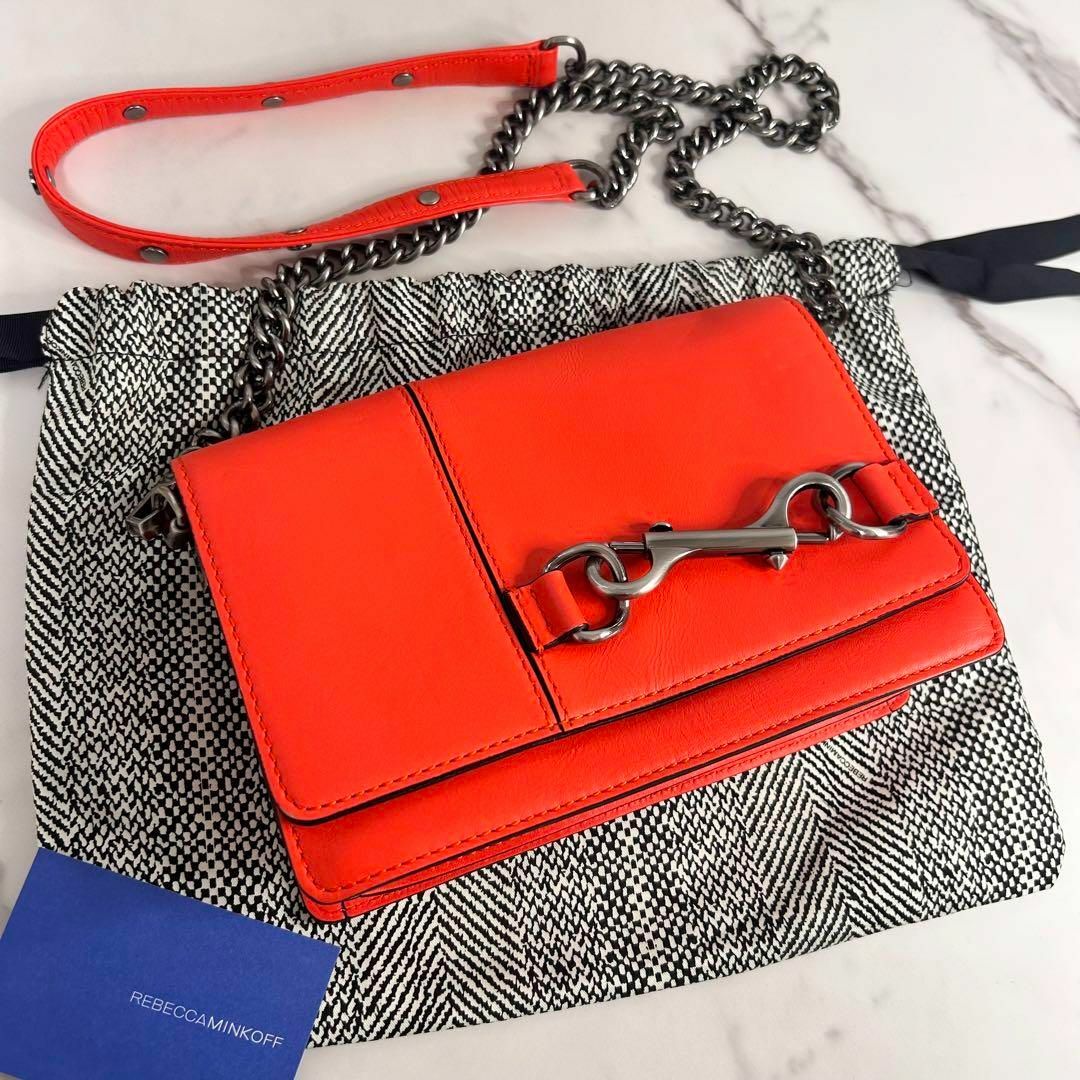 Rebecca minkoff 2wayテェーンショルダーバッグ