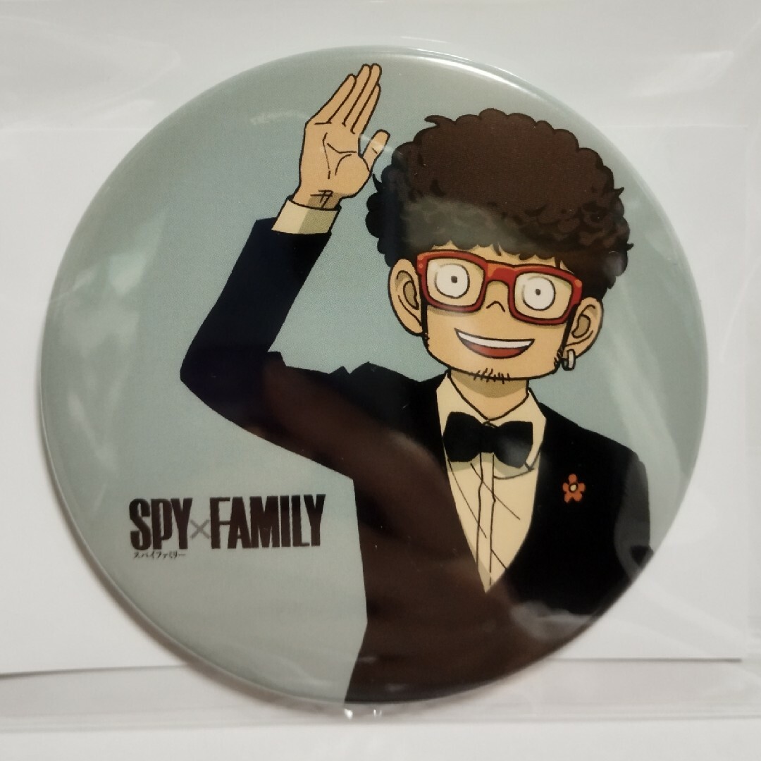 集英社(シュウエイシャ)のスパイファミリー展 　SPY×FAMILY展　缶バッジ フランキー エンタメ/ホビーのおもちゃ/ぬいぐるみ(キャラクターグッズ)の商品写真