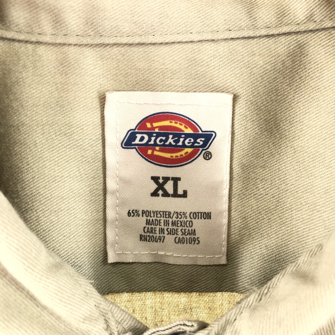 ディッキーズ Dickies 長袖 ワークシャツ メンズXL /eaa359490 2