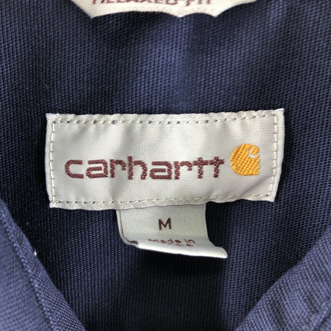 カーハート Carhartt RELAXED FIT 長袖 ボタンダウン ワークシャツ メンズL /eaa359491