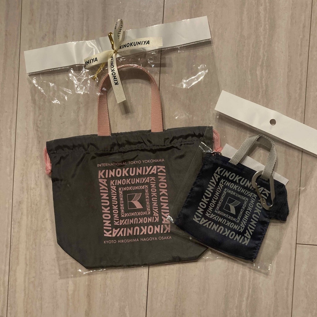 DEAN & DELUCA(ディーンアンドデルーカ)の紀伊國屋 ミニミニバッグとミニ巾着 レディースのバッグ(エコバッグ)の商品写真