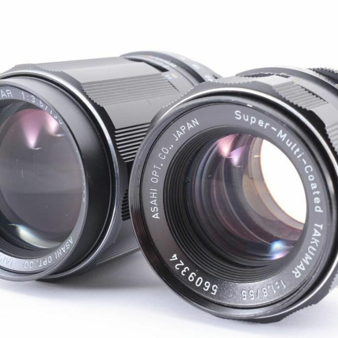 PENTAX - 【お得な2点セット】 SMC Takumar 55mm 135mm L760の通販 by