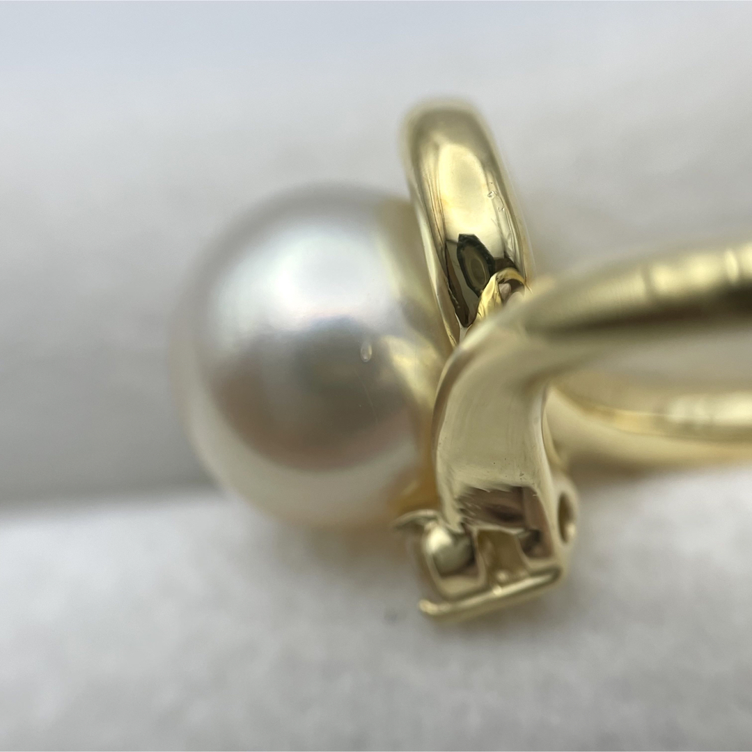 k18 パール ダイヤ0.1ct リング 3