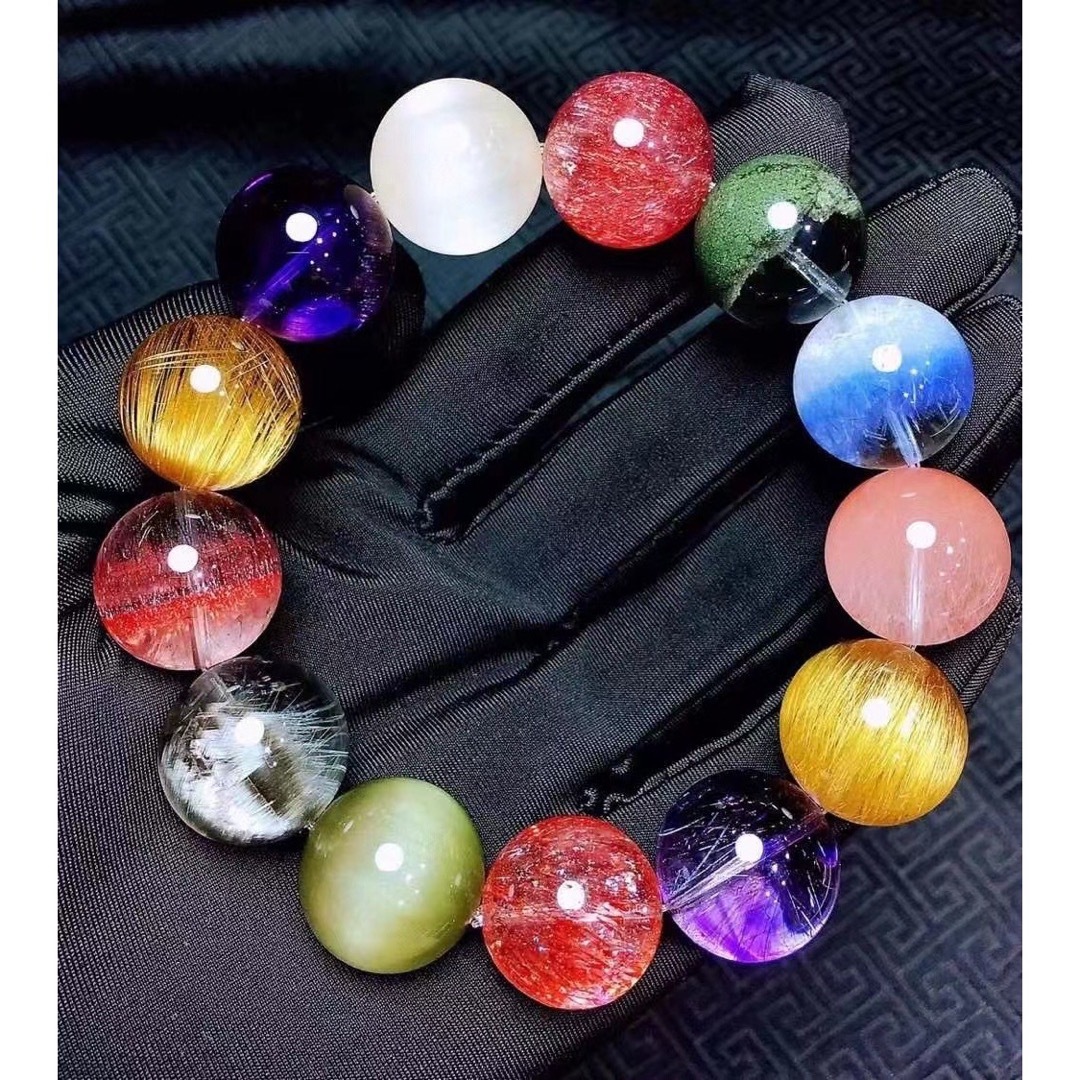 天然】各種水晶 ブレスレット 18mm-uwasnet.org