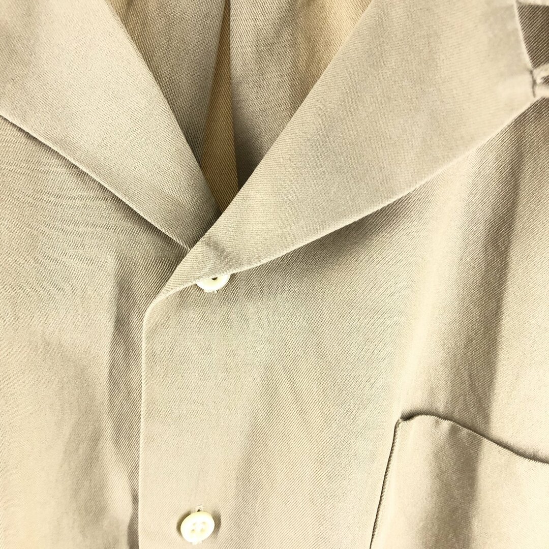 Ralph Lauren(ラルフローレン)の古着 ラルフローレン Ralph Lauren POLO by Ralph Lauren CALDWELL 半袖 オープンカラー シルクシャツ ボックスシャツ メンズL /eaa358854 メンズのトップス(シャツ)の商品写真