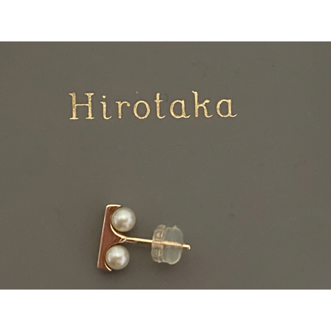 ESTNATION - 美品 hirotaka ヒロタカ Beluga ベルーガ パール ピアスの