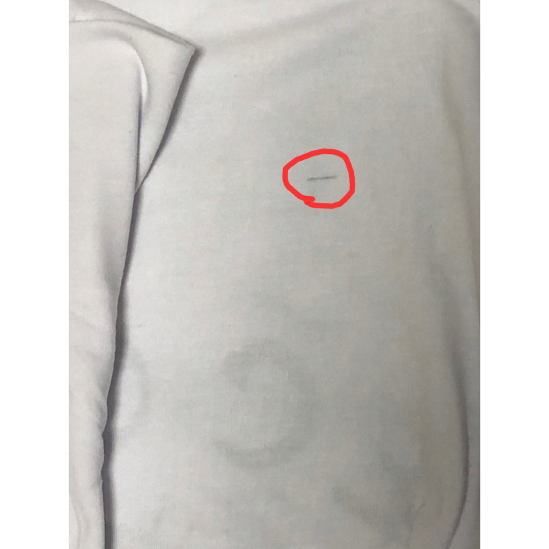 とら 虎 プリント Tシャツ ホワイト ブラック　白　黒色 ビックTシャツ レディースのトップス(Tシャツ(半袖/袖なし))の商品写真