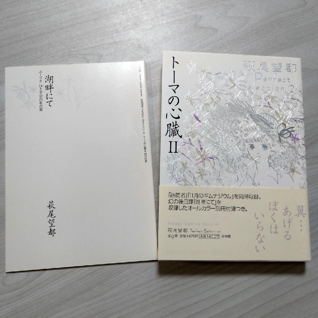 小学館(ショウガクカン)のトーマの心臓 萩尾望都 perfect selection2 + 湖畔にて エンタメ/ホビーの漫画(女性漫画)の商品写真