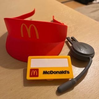 マクドナルド(マクドナルド)のマクドナルド　なりきりサンバイザー(知育玩具)