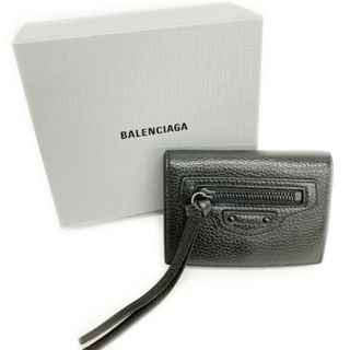 バレンシアガバッグ(BALENCIAGA BAG)の★バレンシアガ ミニウォレット 三つ折り財布 ブラック(財布)