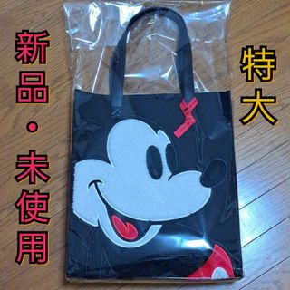 ディズニー(Disney)の【新品未使用】ミッキー 特大 トートバッグ(トートバッグ)